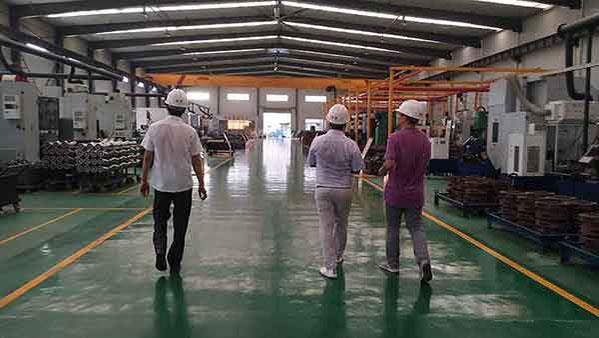 مشتری اتیوپی به کارخانه ما مراجعه کرد Ethiopian customer toured our factory.jpg